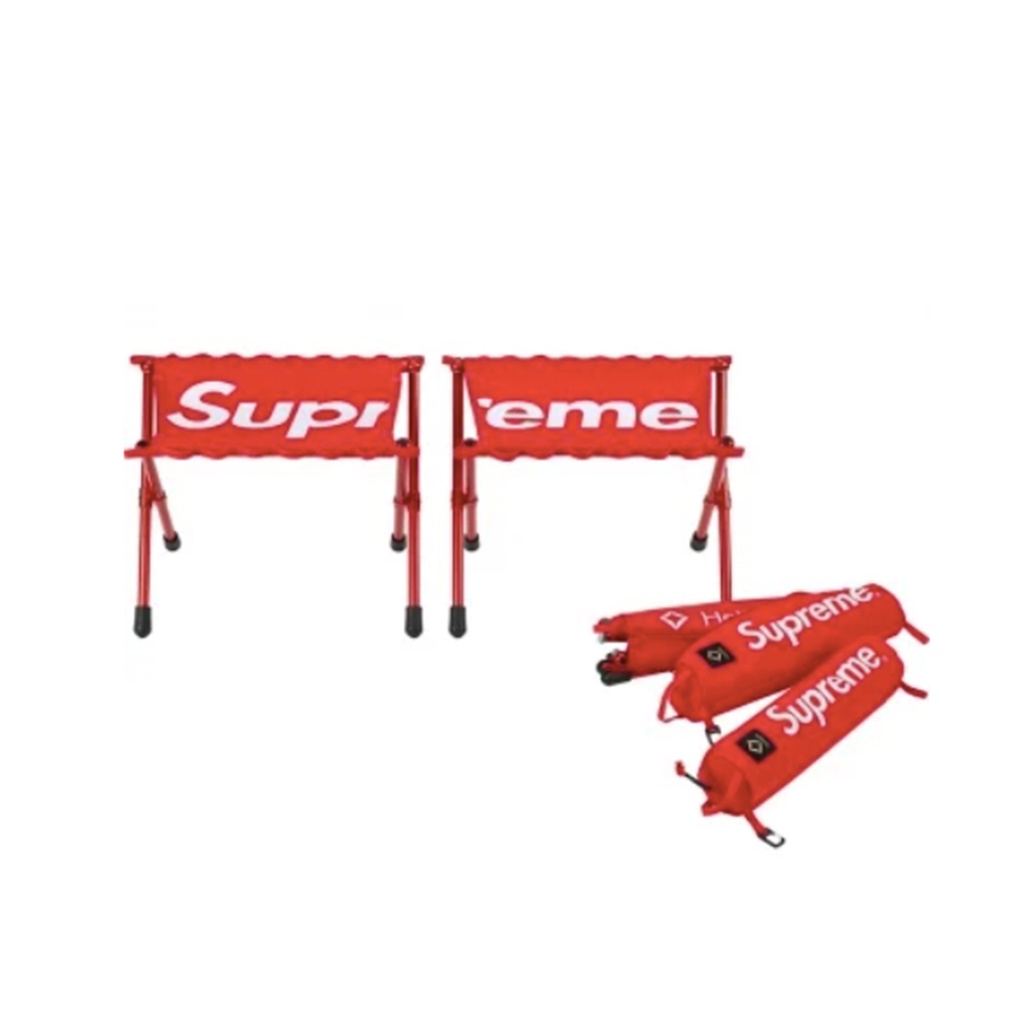 [FLOMMARKET]Supreme 23FW Helinox Tactical Field Stool 折疊椅 紅色