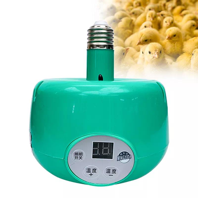 300w 新型加熱燈農場動物暖光溫度控制器加熱器為寵物加熱燈泡小豬雞狗