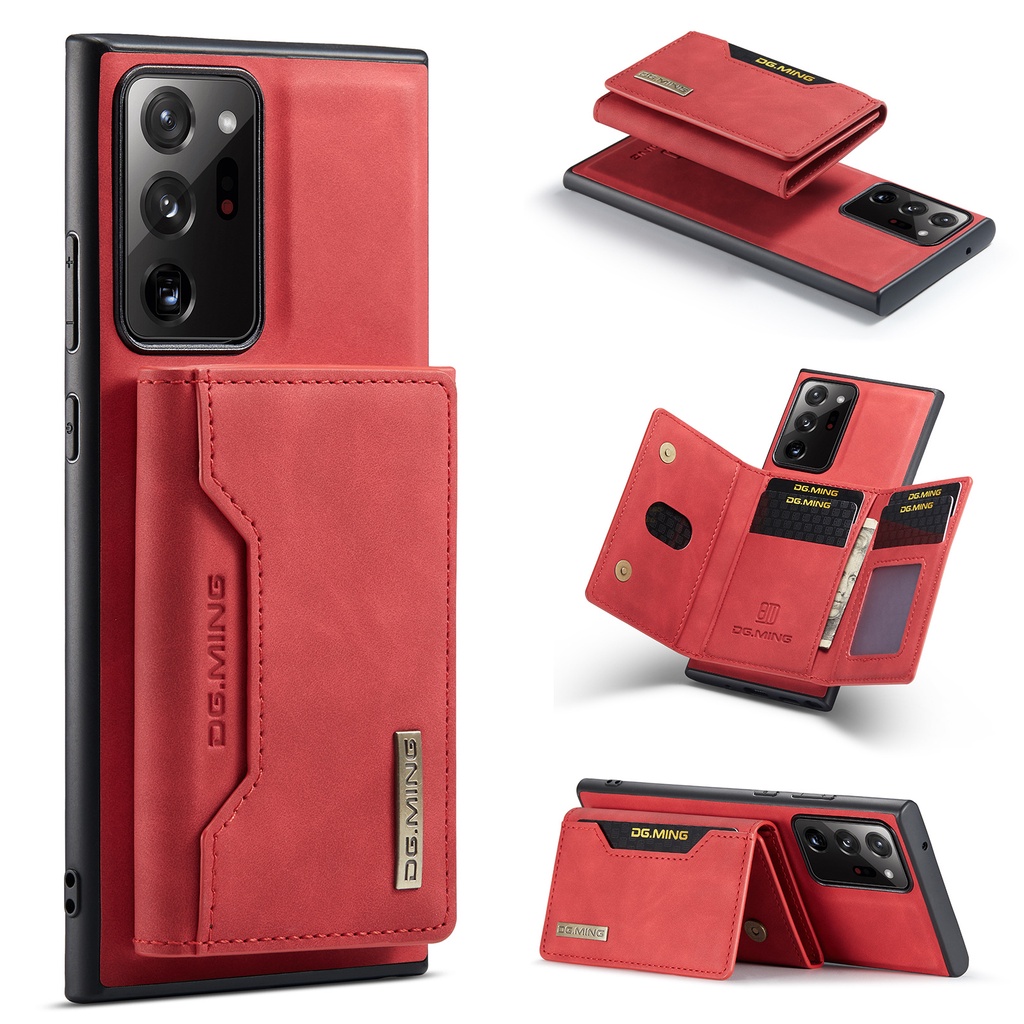 A21ultra適用三星Note20 Ultra磁吸卡包保護皮套Note20二合一分體手機殼S25plus