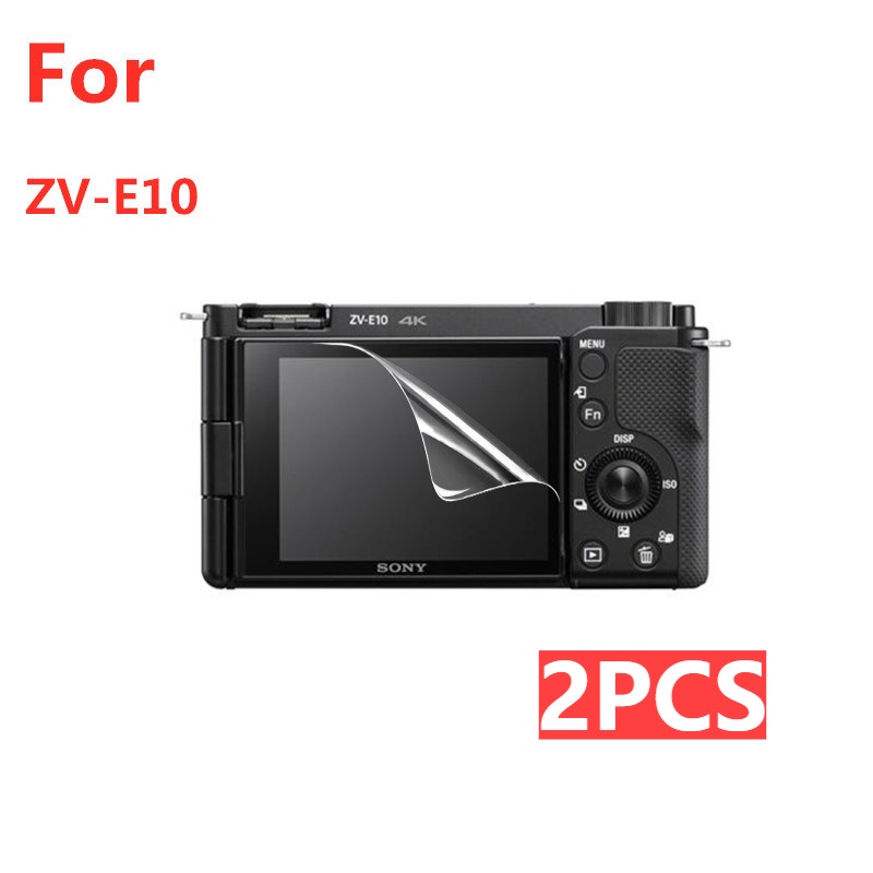 【2片】適用於 索尼 SONY ZV-E10 貼膜 防刮 鋼化玻璃 相機屏幕保護膜