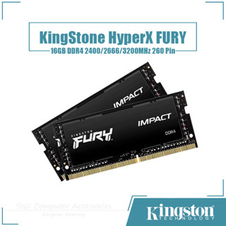 ♞,♘,♙金士頓 HyperX FURY 16GB DDR4 2400/2666/3200MHz 筆記本電腦 RAM 內