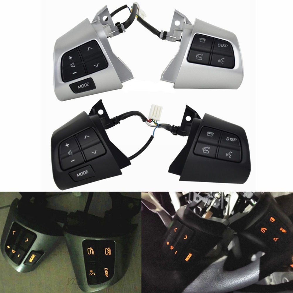 適用於豐田卡羅拉 Rav4 / Altis Oe 品質方向盤音頻控制按鈕巡航控制開關