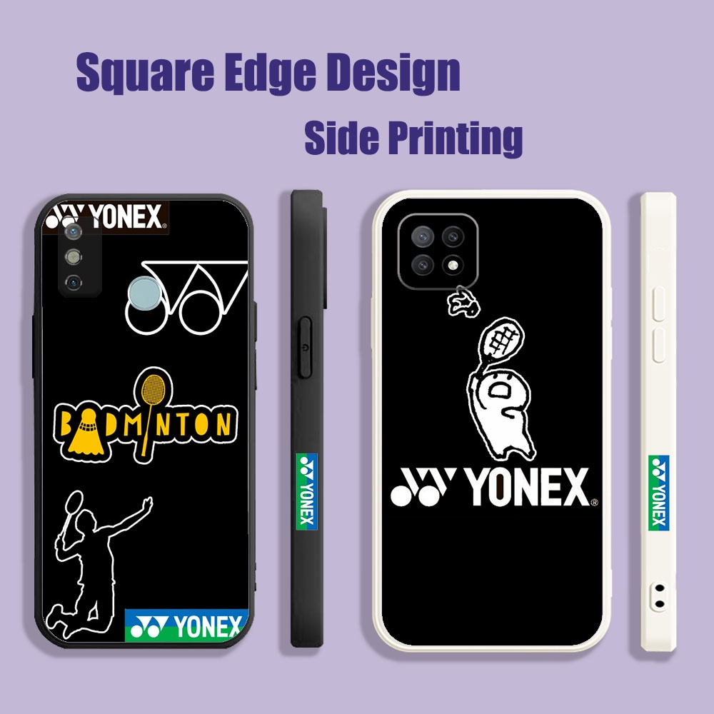 Iphone 11 Pro Max 12 6 6s Plus SE 羽毛球 Yenox 標誌藍色印刷美學 Yonex M