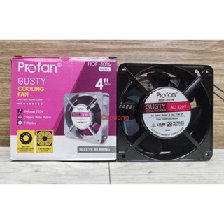 ♞散熱風扇 AC-220V 散熱風扇 120x120x38mm Profan RDF-1014 真電機銅線