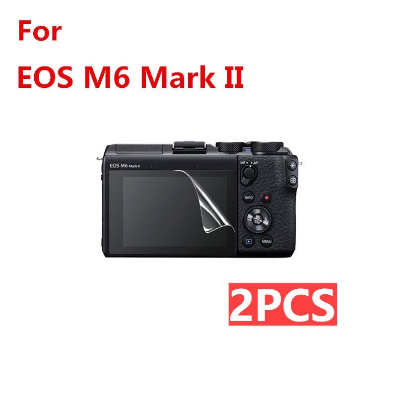 【2片】適用於 佳能 Canon EOS M6 Mark II 相機螢幕貼膜 保護膜 鋼化玻璃貼膜
