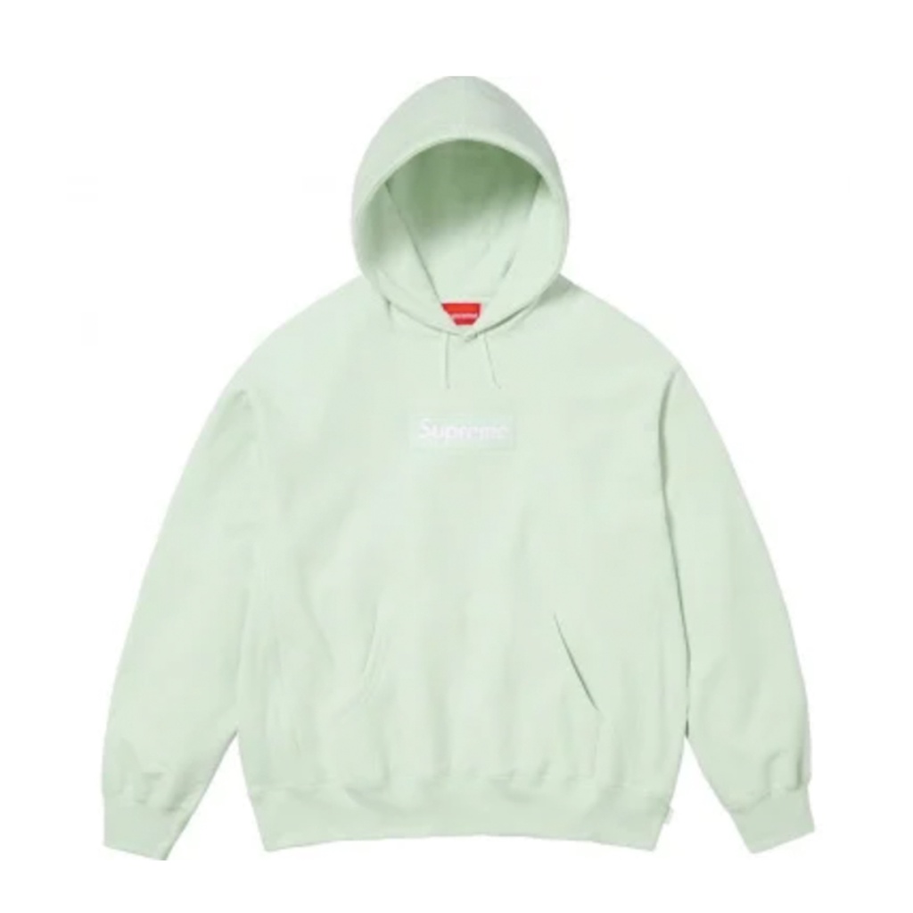 [FLOMMARKET] Supreme 23FW Box Logo Hooded Sweatshirt 帽T 淺綠
