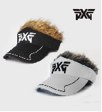 【PXG】高爾夫帽子防晒遮太陽運動球帽男款有頂帽假髮帽 MZ35