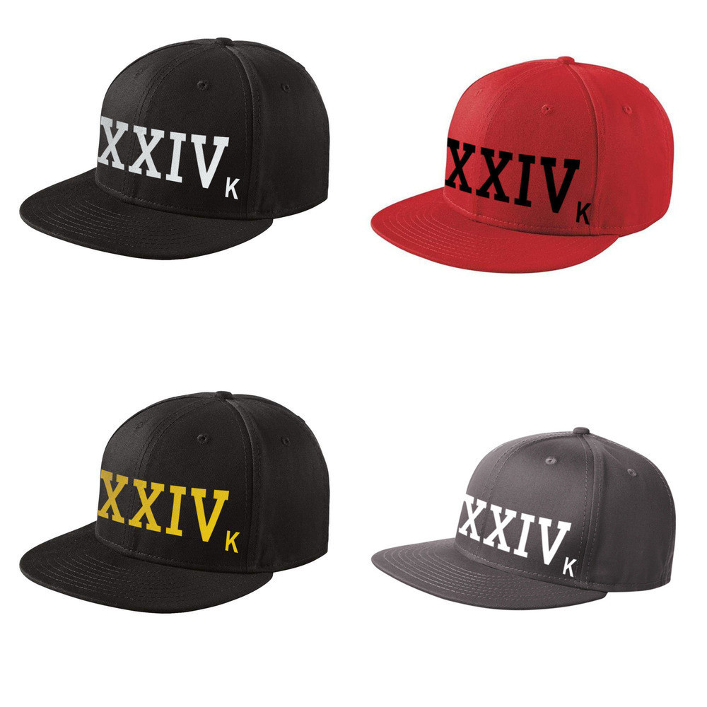 Xxivk 24K 白色棒球帽 Bruno Mars 帽子 24 K Magic XXIV K