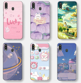 SAMSUNG 適用於三星 Galaxy m20 手機殼 TPU 軟矽膠保護殼手機殼