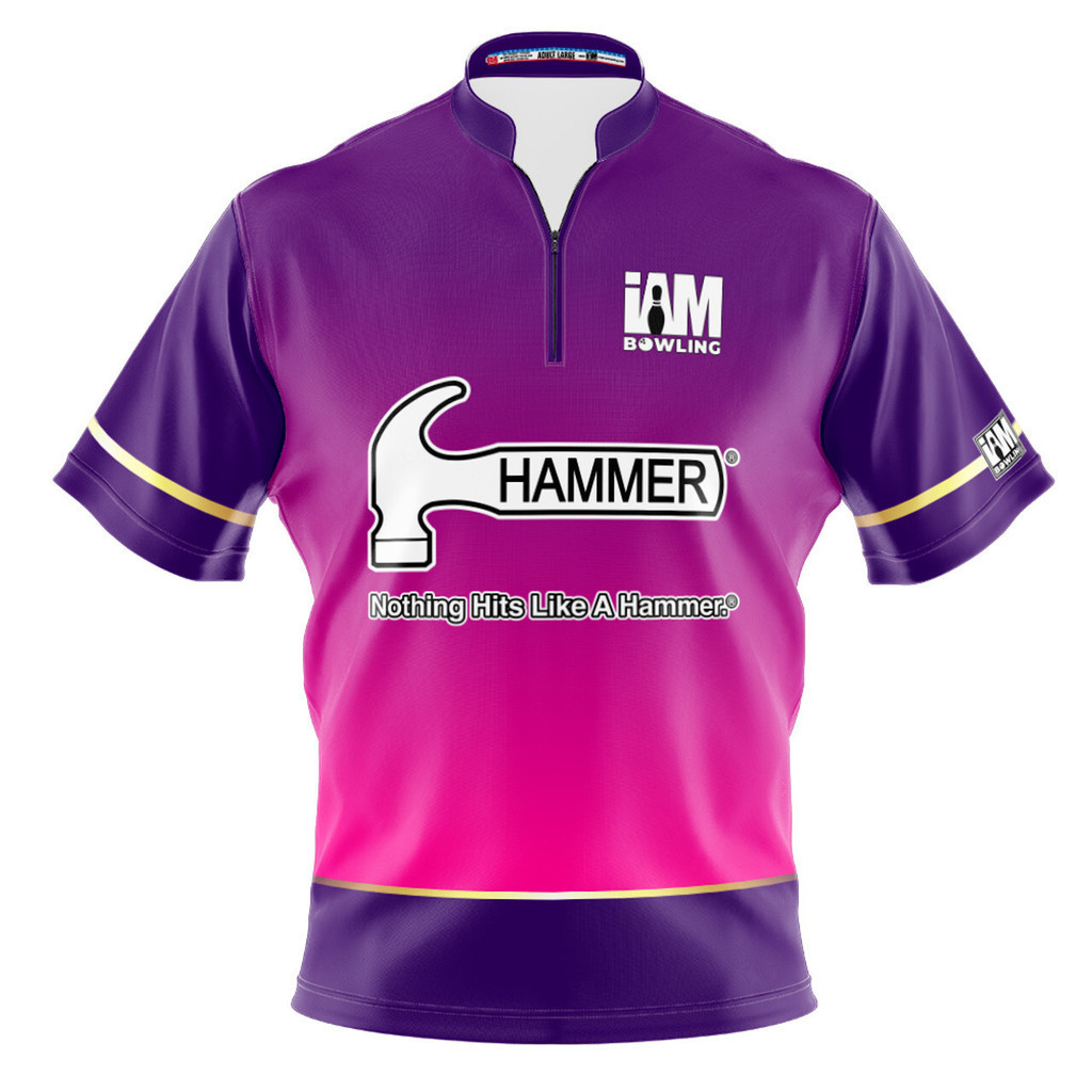 Hammer DS 保齡球球衣 - 設計 2175-HM 保齡球雪松球衣 3D POLO SHIRT