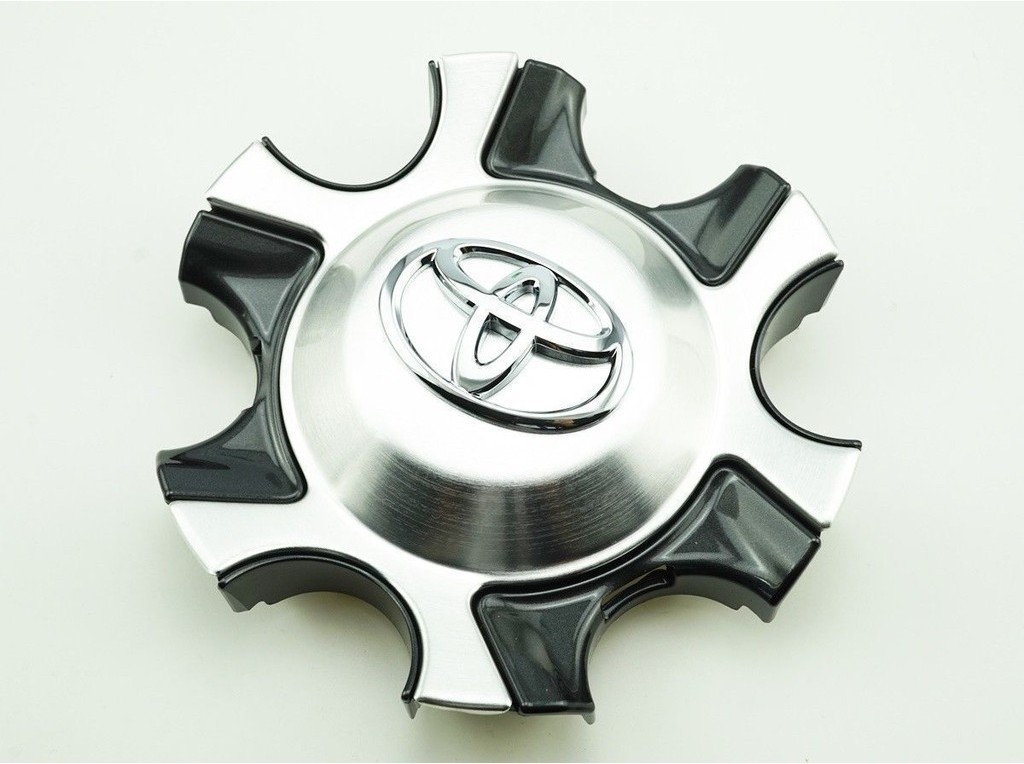 4 件裝汽車車輪中心蓋鋁表面輪胎輪轂中心蓋 R18 適用於豐田 Hilux Fortuner SW4 2015-2022