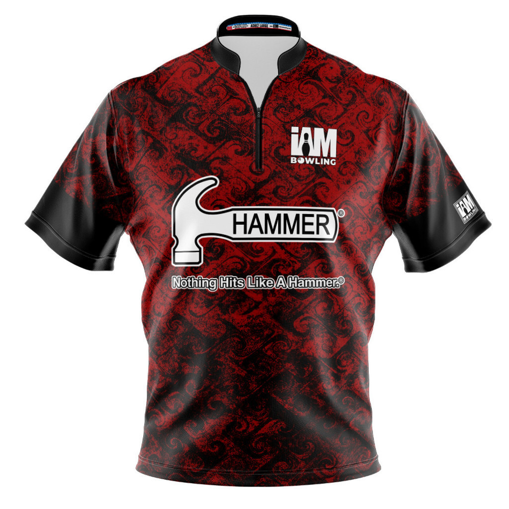 Hammer DS 保齡球球衣 - 設計 2142-HM 保齡球雪松球衣 3D POLO SHIRT