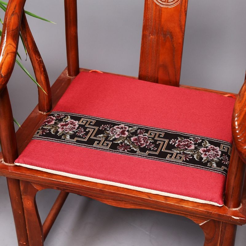 現貨 新品熱賣 中式傢俱海綿坐墊 新中式紅木椅墊實木沙發坐墊古典圈椅太師椅餐椅茶椅墊訂製中國風