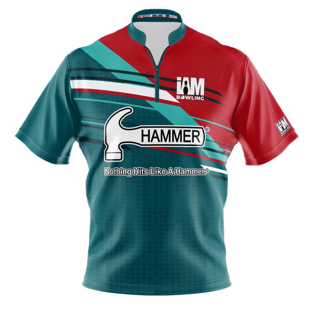 Hammer DS 保齡球球衣 - 設計 2109-HM 保齡球雪松球衣 3D POLO SHIRT