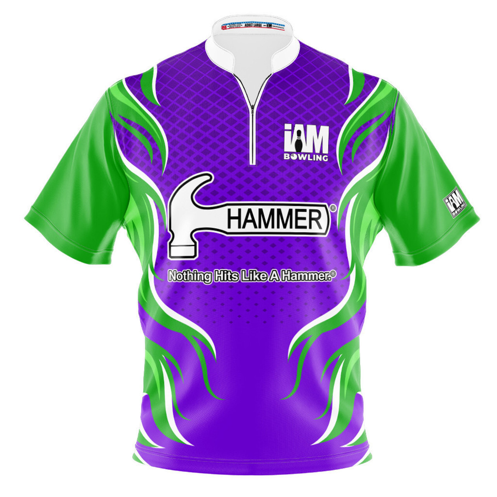 Hammer DS 保齡球球衣 - 設計 2177-HM 保齡球雪松球衣 3D POLO SHIRT