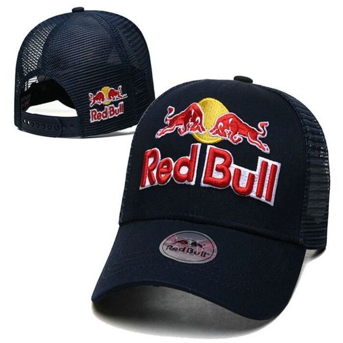 F1紅牛車隊Red Bull維斯塔潘2022賽季賽車棒球帽彎簷太陽帽子