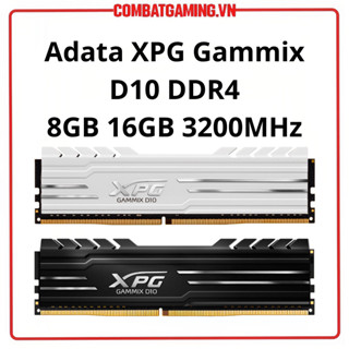 ♞,♘,,電腦記憶體 Adata XPG Gammix D10 DDR4 8GB 16GB 3200Mhz 黑色白色正品
