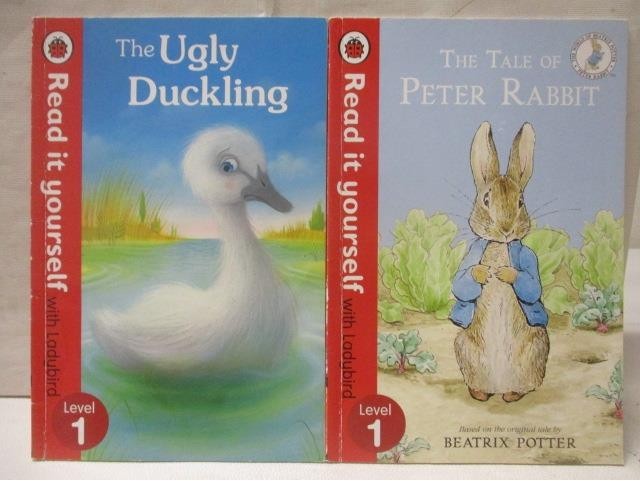 Read it yourself-The Ugly Duckling_The Tale of Peter Rabbit_2本合售【T1／語言學習_DUM】書寶二手書