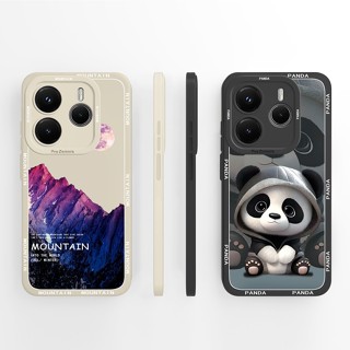 REDMI XIAOMI 小米紅米 Note 14 Pro 4G 手機殼相機保護可愛花蓋紅米 Note14 14Pro