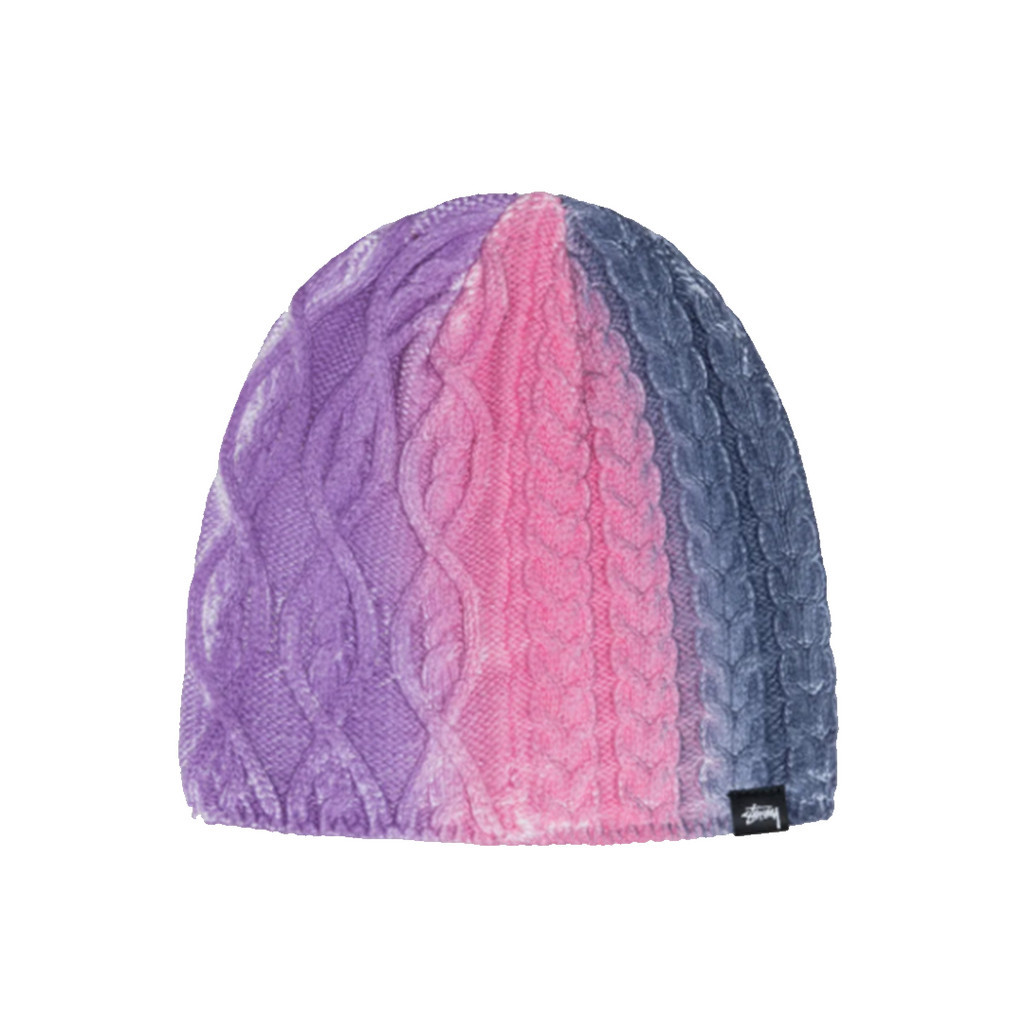 [FLOMMARKET] Stussy Spray Multi Knit Beanie 針織毛帽 藍紫