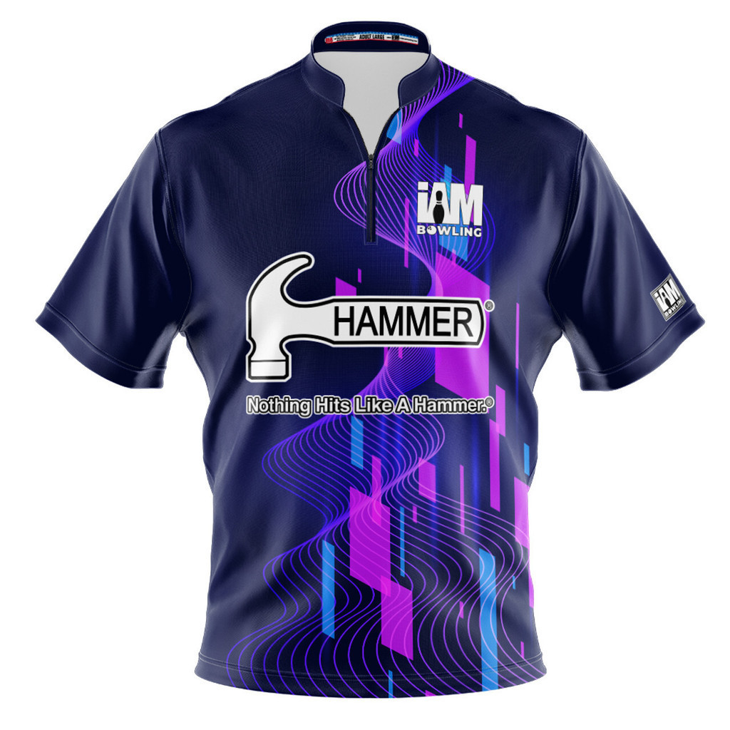 Hammer DS 保齡球球衣 - 設計 1508-HM 保齡球雪松球衣 3D POLO SHIRT