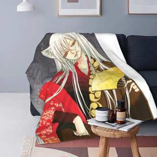 Kiss 動漫針織 Kamisama Hajimemashita 法蘭絨毯子家用沙發印花柔軟保暖床罩
