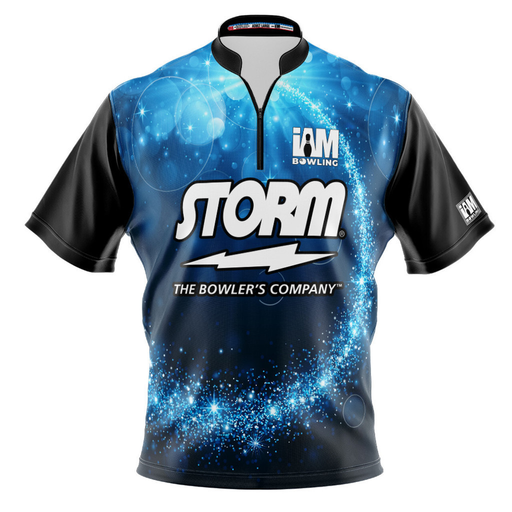Storm DS 保齡球球衣 - 設計 1551-ST 保齡球雪松球衣 3D POLO SHIRT