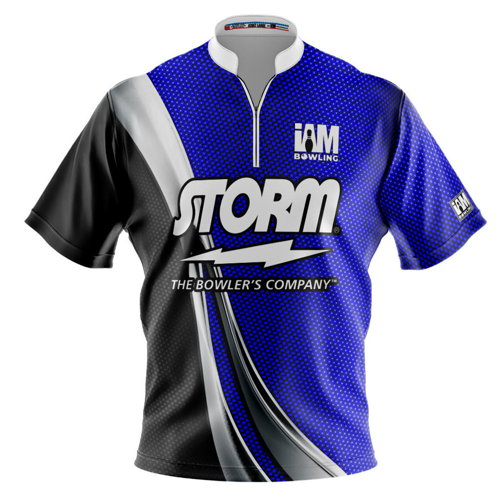 Storm DS 保齡球球衣 - 設計 2151-ST 保齡球雪松球衣 3D POLO SHIRT