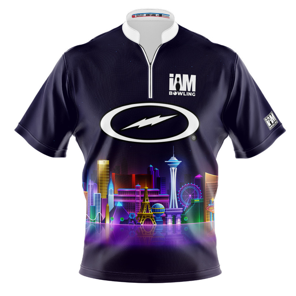 Storm DS 保齡球球衣 - 設計 2102-ST 保齡球雪松球衣 3D POLO SHIRT