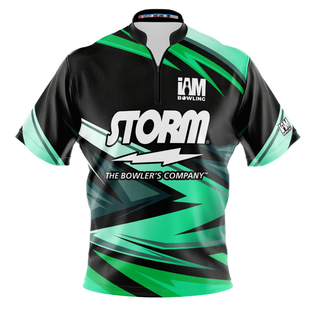 Storm DS 保齡球球衣 - 設計 1543-ST 保齡球雪松球衣 3D POLO SHIRT