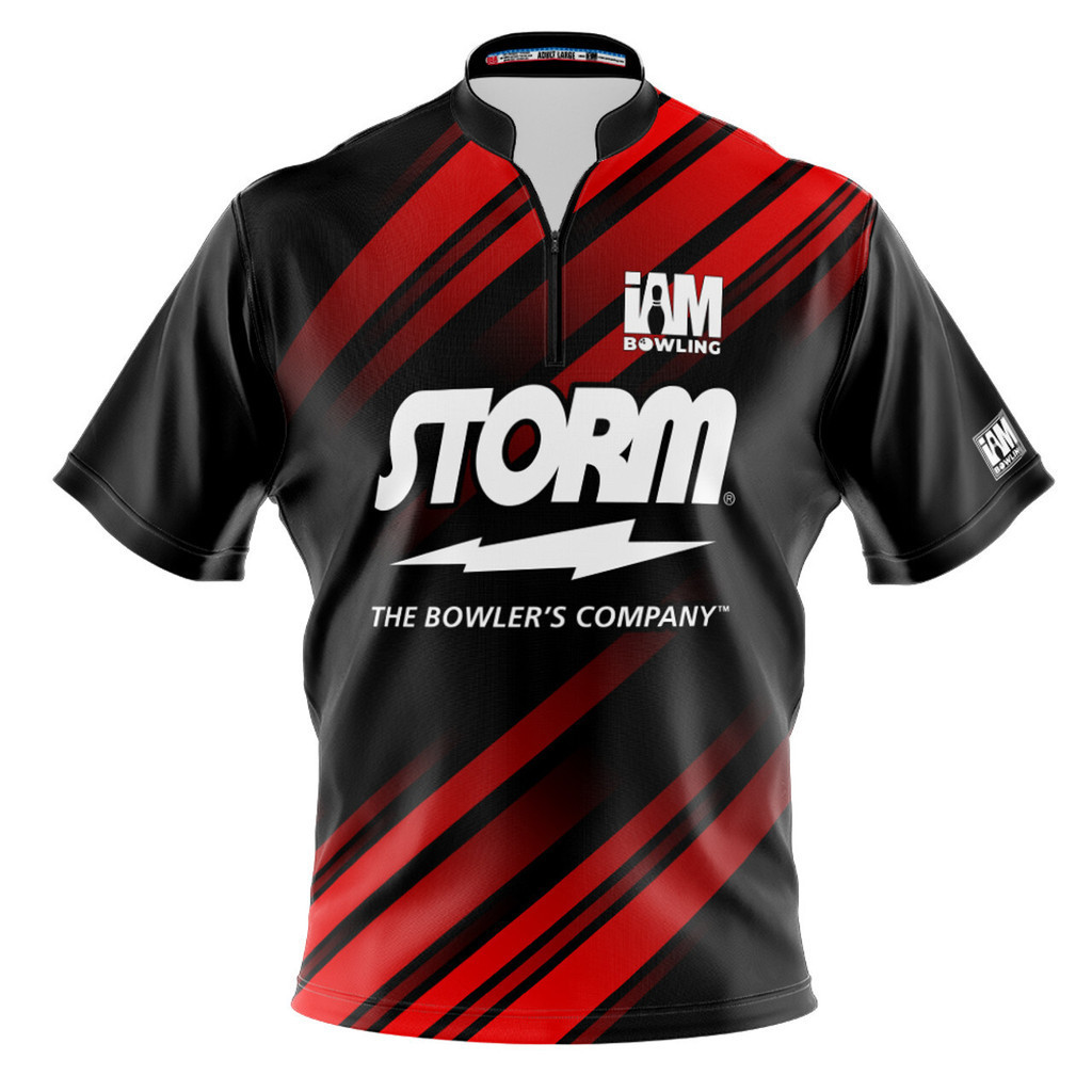Storm DS 保齡球球衣 - 設計 1514-ST 保齡球雪松球衣 3D POLO SHIRT