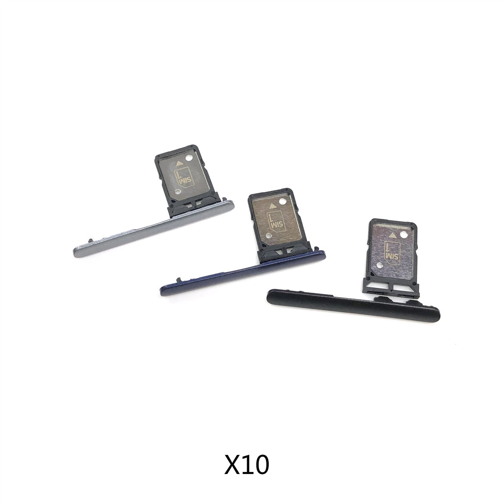 適用於索尼 Xperia X5ii Sim 卡插槽托盤支架 X10 Sim 讀卡器插座端口更換零件