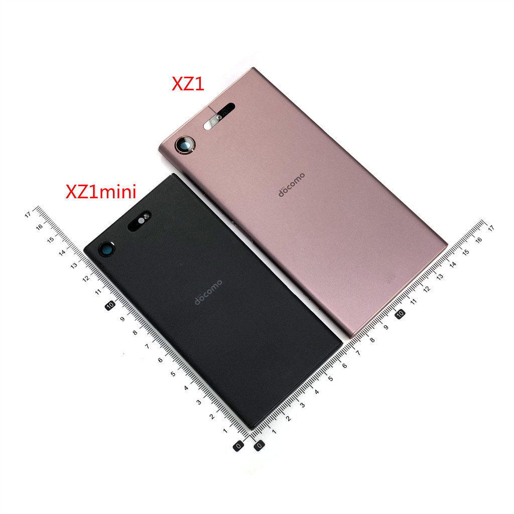 後蓋外殼適用於索尼 Xperia XZ1 Compact XZ1 Mini 中框零件電池後門外殼蓋維修零件