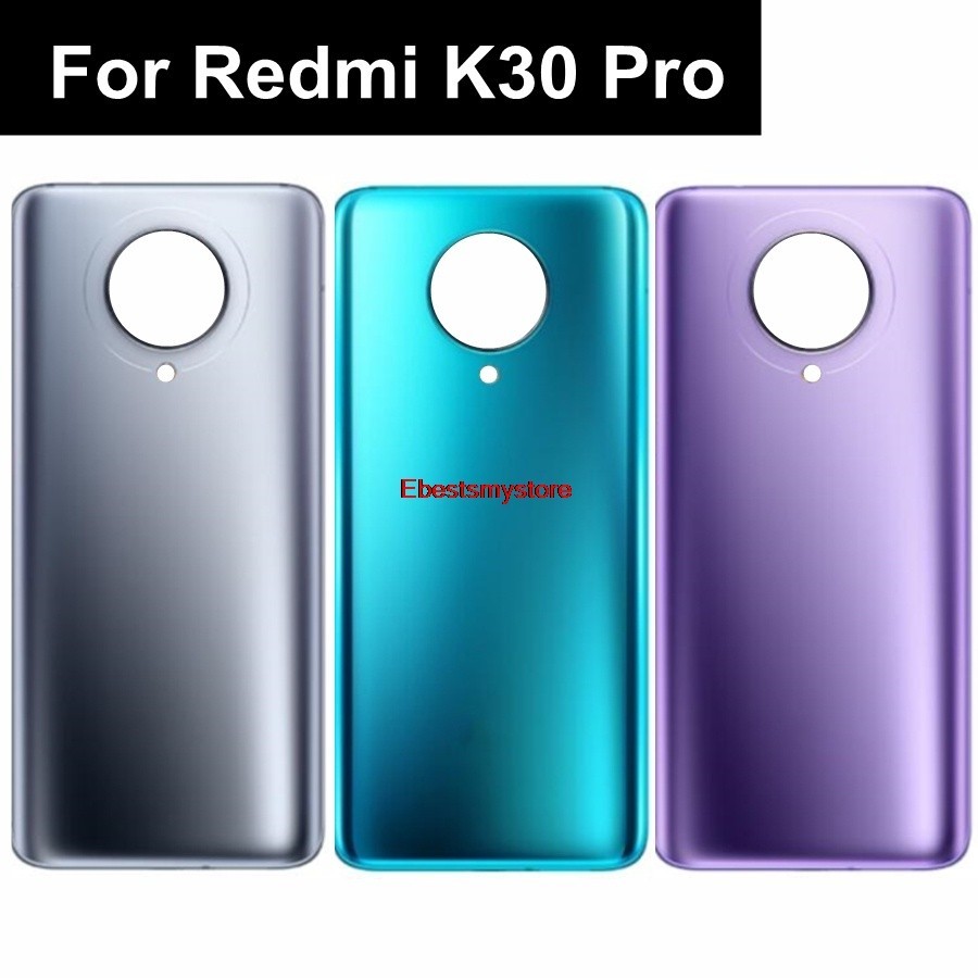 REDMI XIAOMI Ebsmy-6.67 適用於小米紅米 K30 Pro 後蓋電池蓋玻璃門外殼後殼