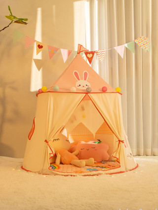 兒童帳篷室內女孩寶寶家用兔子城堡遊戲屋戶外玩具小房子公主屋