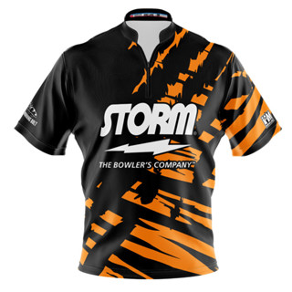 Storm Team TIGER DS 保齡球球衣 - ST-TIGER 保齡球雪松球衣 3D POLO SHIRT