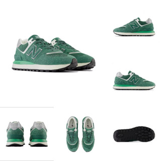 330- New Balance 574 男女通用復古休閒運動跑步鞋綠色運動鞋