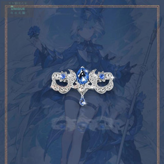 臺灣出貨 萬聖節 二次元 原神芙卡洛斯戒指 水神芙芙原創同人cos周邊飾品 印象戒指 cosplay配飾 動漫周邊戒指