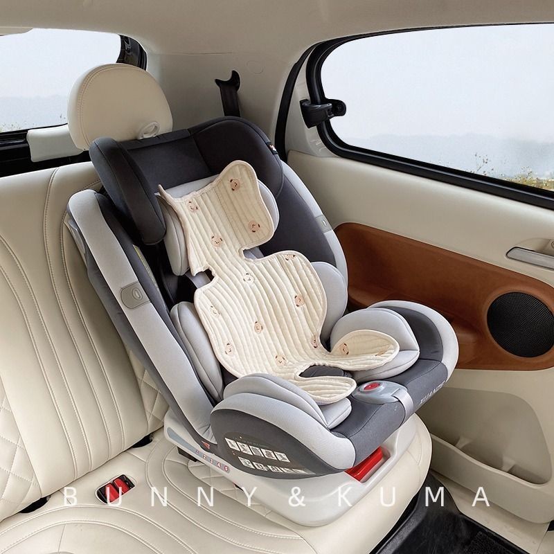 【現貨免運】 汽車安全座椅坐墊兒童寶寶通用座椅墊子透氣嬰兒車用安全座椅配件