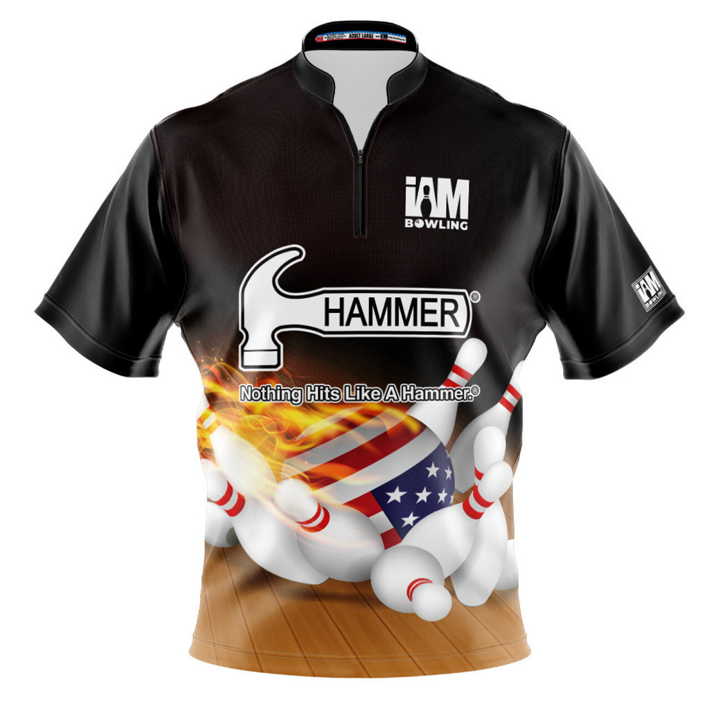 Hammer DS 保齡球球衣 - 設計 1512-HM 保齡球雪松球衣 3D POLO SHIRT