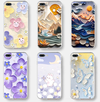 適用於 Iphone 7 plus/8 plus 手機殼 TPU 軟矽膠保護殼手機殼