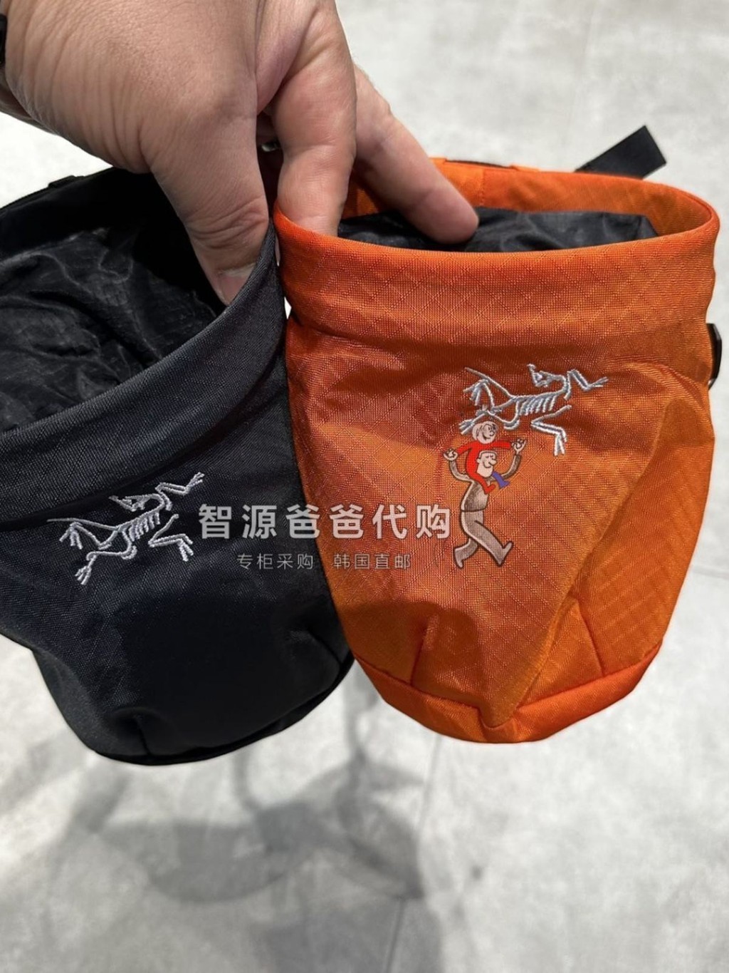 23ARC'TERYX始祖鳥ION CHALK BAG攀巖鎂粉袋戶外腰包智源爸爸代購