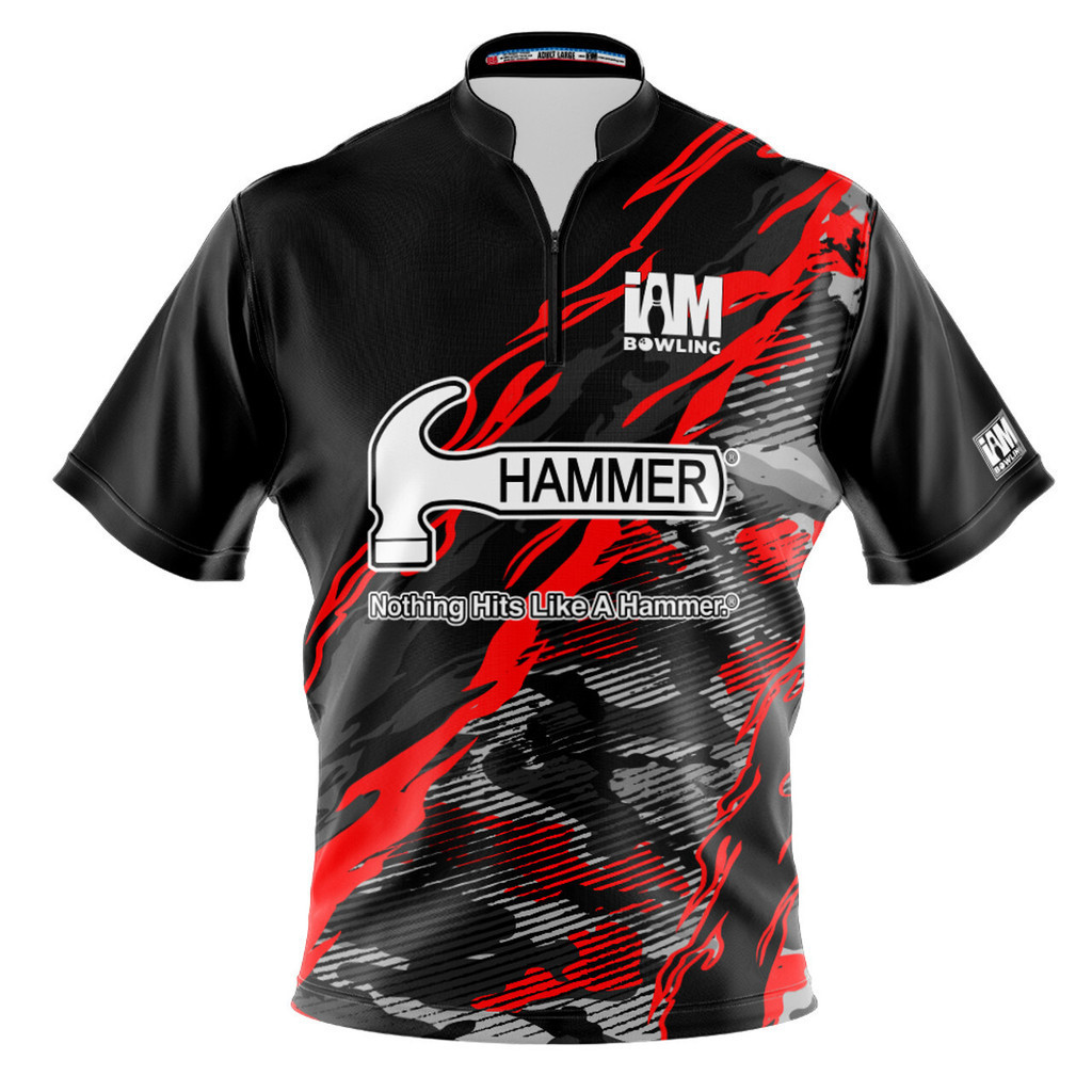 Hammer DS 保齡球球衣 - 設計 1541-HM 保齡球雪松球衣 3D POLO SHIRT