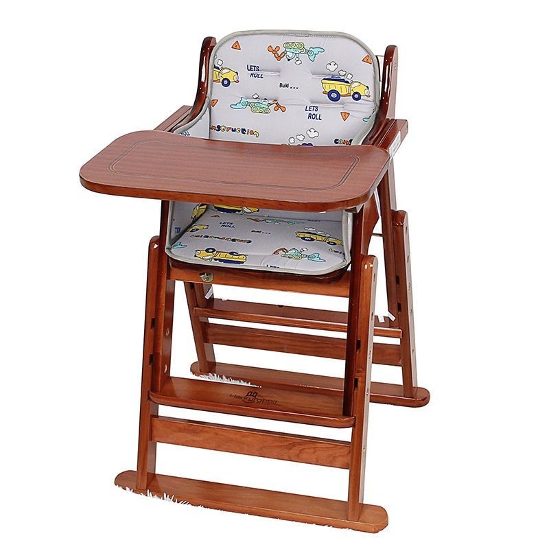 【現貨免運】 嬰兒實木餐椅座椅墊兒童餐桌椅墊寶寶高腳椅吃飯椅墊靠墊加厚保暖
