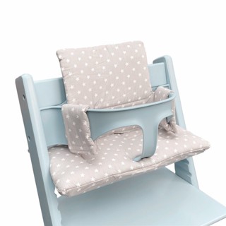 【現貨免運】 寶寶成長椅坐墊適用stokke兒童餐椅靠墊嬰兒吃飯椅墊椅套配件加厚