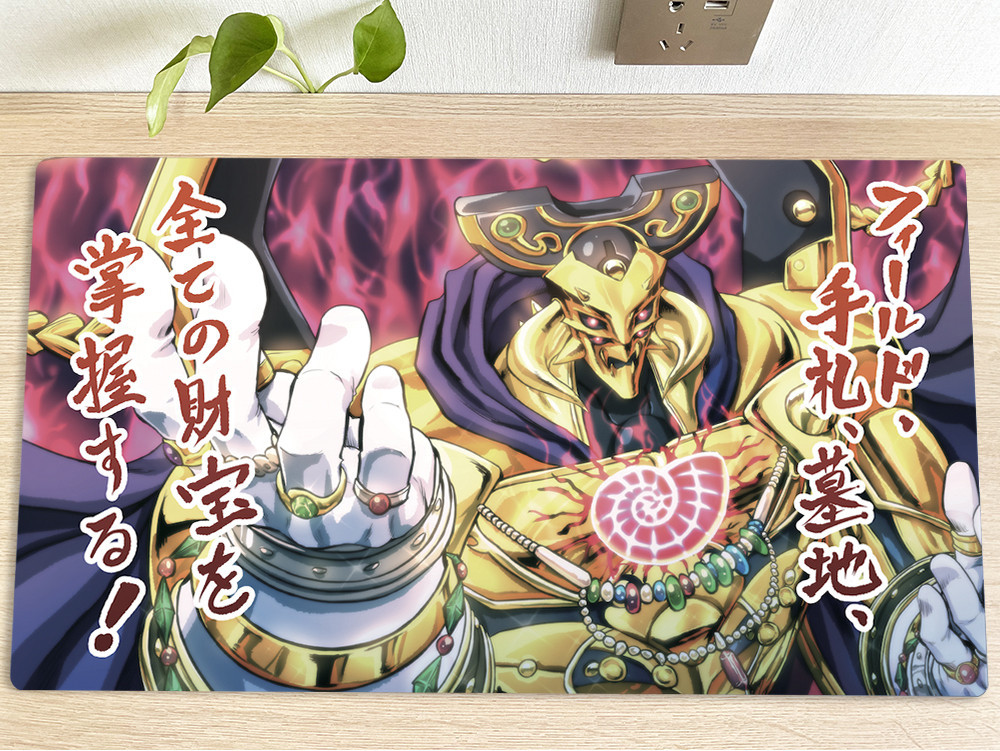 Yugioh Playmat Eldlich 金領主 TCG CCG 集換式卡牌遊戲墊 OCG 棋盤遊戲墊桌墊動漫鼠標墊