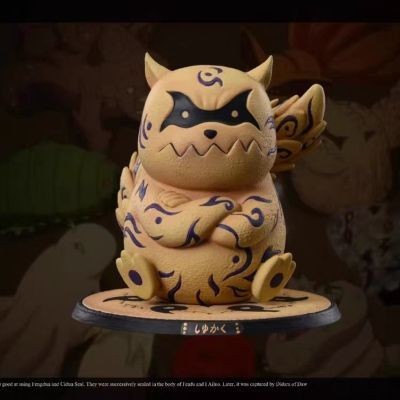 📸【實拍】💥 火影忍者手辦 尾獸 一尾守鶴 我愛羅 砂之守鶴GK 模型雕像 動漫擺件 Q版