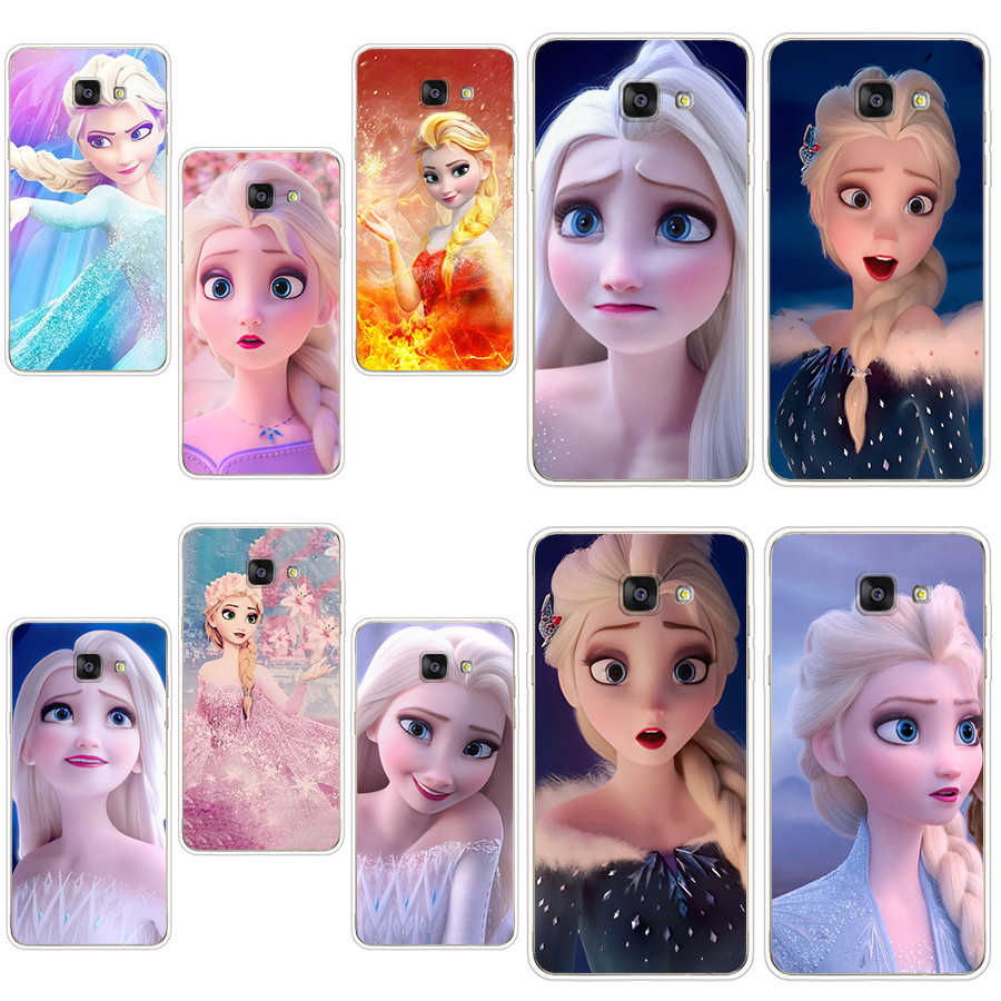 SAMSUNG 1x-frozen Elsa 適用於三星 Galaxy a3 2016/a5 2016/a7 2016/