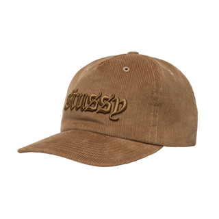 [FLOMMARKET] Stussy Corduroy Old English Cap 燈芯絨 歌德Logo老帽 咖啡