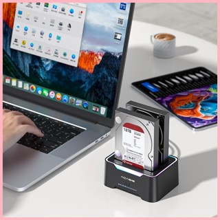 ♞,♘ACASIS 2.5/3.5 SATA硬碟克隆對拷複製硬碟盒USB3.0高速SSD/HDD離線克隆底座硬碟底座